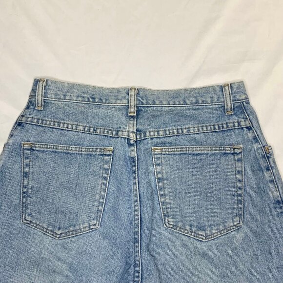 VTG 80s 90s Wrangler For Women High Waisted Mom Jeans Light Wash Blue Denim - Picture 7 of 9